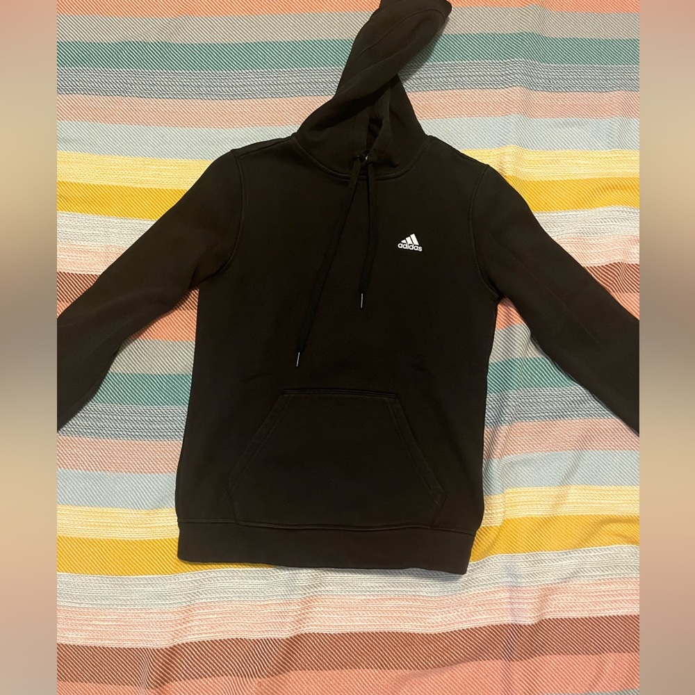 small black adidas hoodie